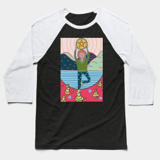 Page of Pentacles Baseball T-Shirt